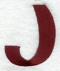 Columbo Letter J (3 Inch)