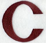 Columbo Letter C (3 Inch)