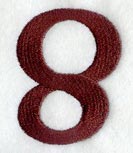 Columbo Number 8 (3 Inch)