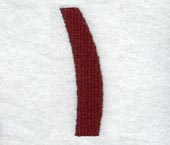 Columbo Lower Case Letter l (3 Inch)