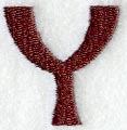 Columbo Letter Y (3 Inch)