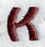 Columbo Letter K (3 Inch)