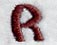 Columbo Letter R (3 Inch)