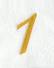 Curly Script Number 1 (3 Inch)