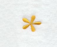 Curly Script Asterisk (3 Inch)