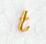 Curly Script Lower Case Letter t (3 Inch)