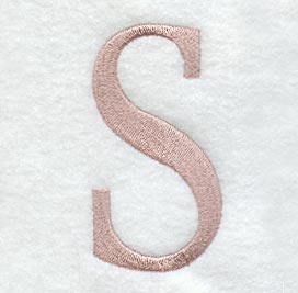Dauphin Letter S (3 Inch)