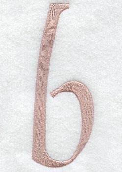 Dauphin Lower Case Letter b (3 Inch)