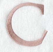 Dauphin Letter C (3 Inch)