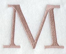 Dauphin Letter M (3 Inch)