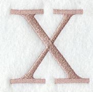 Dauphin Letter X (3 Inch)