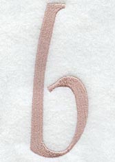 Dauphin Lower Case Letter b (3 Inch)