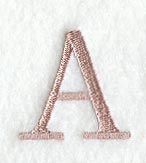 Dauphin Letter A (3 Inch)