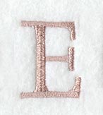 Dauphin Letter E (3 Inch)
