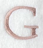 Dauphin Letter G (3 Inch)