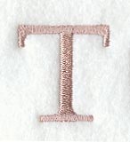 Dauphin Letter T (3 Inch)