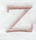 Dauphin Letter Z (3 Inch)