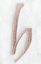 Dauphin Lower Case Letter h (3 Inch)