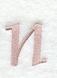 Dauphin Lower Case Letter n (3 Inch)