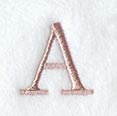 Dauphin Letter A (3 Inch)