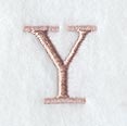 Dauphin Letter Y (3 Inch)