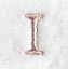 Dauphin Letter I (3 Inch)