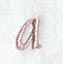 Dauphin Lower Case Letter a (3 Inch)