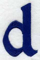 Enchantment Lower Case Letter d (3 Inch)
