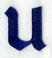 Enchantment Lower Case Letter u (3 Inch)