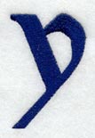 Enchantment Lower Case Letter y (3 Inch)