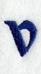 Enchantment Lower Case Letter v (3 Inch)