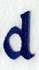Enchantment Lower Case Letter d (3 Inch)