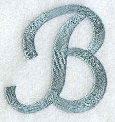 Flair Script Letter B (3 Inch)