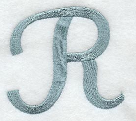 Flair Script Letter R (3 Inch)