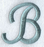 Flair Script Letter B (3 Inch)