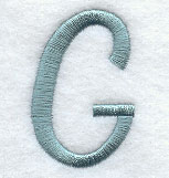 Flair Script Letter G (3 Inch)