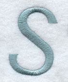 Flair Script Letter S (3 Inch)