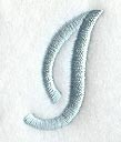 Flair Script Letter I (3 Inch)