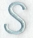 Flair Script Letter S (3 Inch)