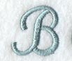 Flair Script Letter B (3 Inch)