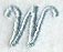 Flair Script Letter W (3 Inch)