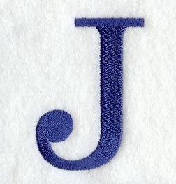 Schoolbook Letter J (3 Inch)