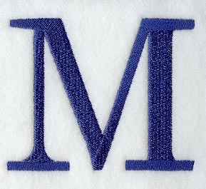 Schoolbook Letter M (3 Inch)