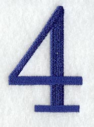 Schoolbook Number 4 (3 Inch)