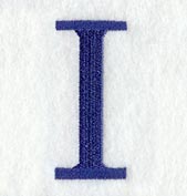 Schoolbook Letter I (3 Inch)