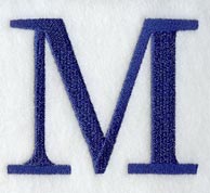 Schoolbook Letter M (3 Inch)