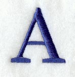 Schoolbook Letter A (3 Inch)