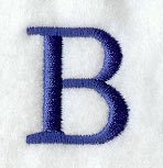 Schoolbook Letter B (3 Inch)