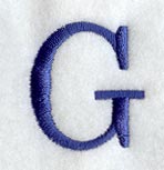 Schoolbook Letter G (3 Inch)