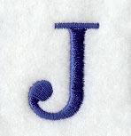 Schoolbook Letter J (3 Inch)